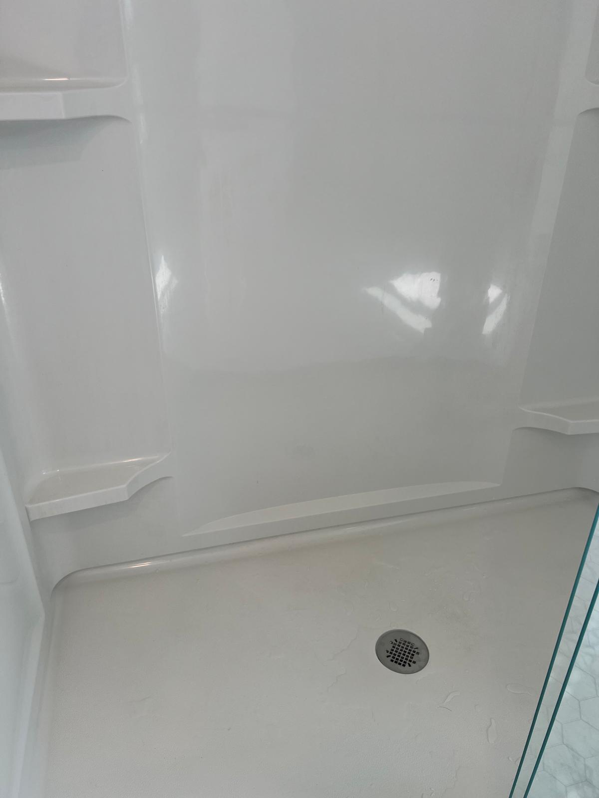 After shower cleaning